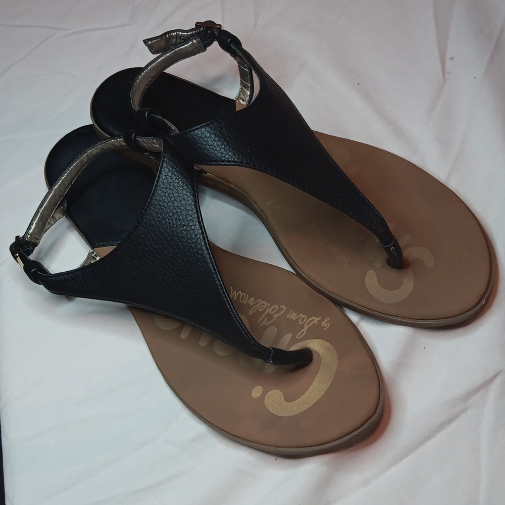 CIRCUS Sam Edelman Sandals Man Made Materials Black size 9